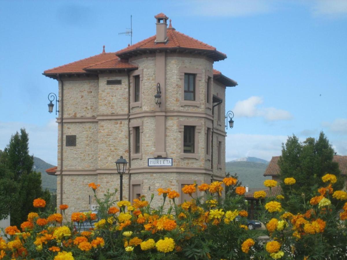 Casa Korrontxas & Ega Txokoa Apartment Murieta Bagian luar foto